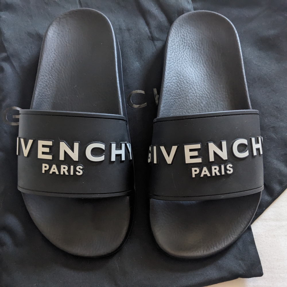 Givenchy Logo Slides - image 1